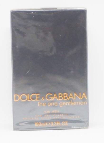Dolce & Gabbana-  the One Gentleman Eau de Toilette Spray 100 ml- Neu-OvP-
